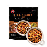 O'Food Tteokbokki Korean Rice Cakes – Guilt-Free Late-Night Ritual Bowl for Wellness-Focused Snackers, No MSG