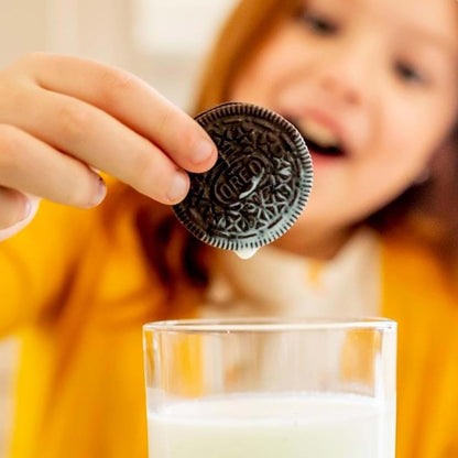 OREO Chocolate Sandwich Cookies, Bulk 3-Pack – Camping and Picnic Dessert Pack, On-the-Go Resealable