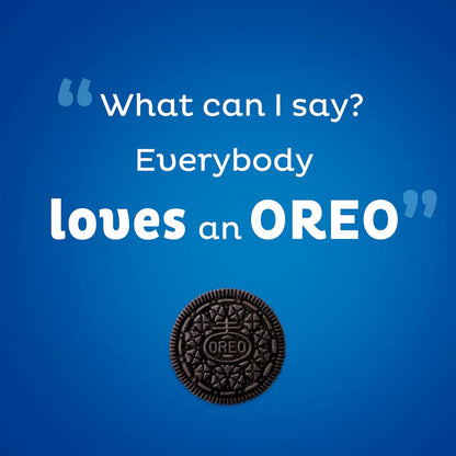 OREO Chocolate Sandwich Cookies, Bulk 3-Pack – Camping and Picnic Dessert Pack, On-the-Go Resealable