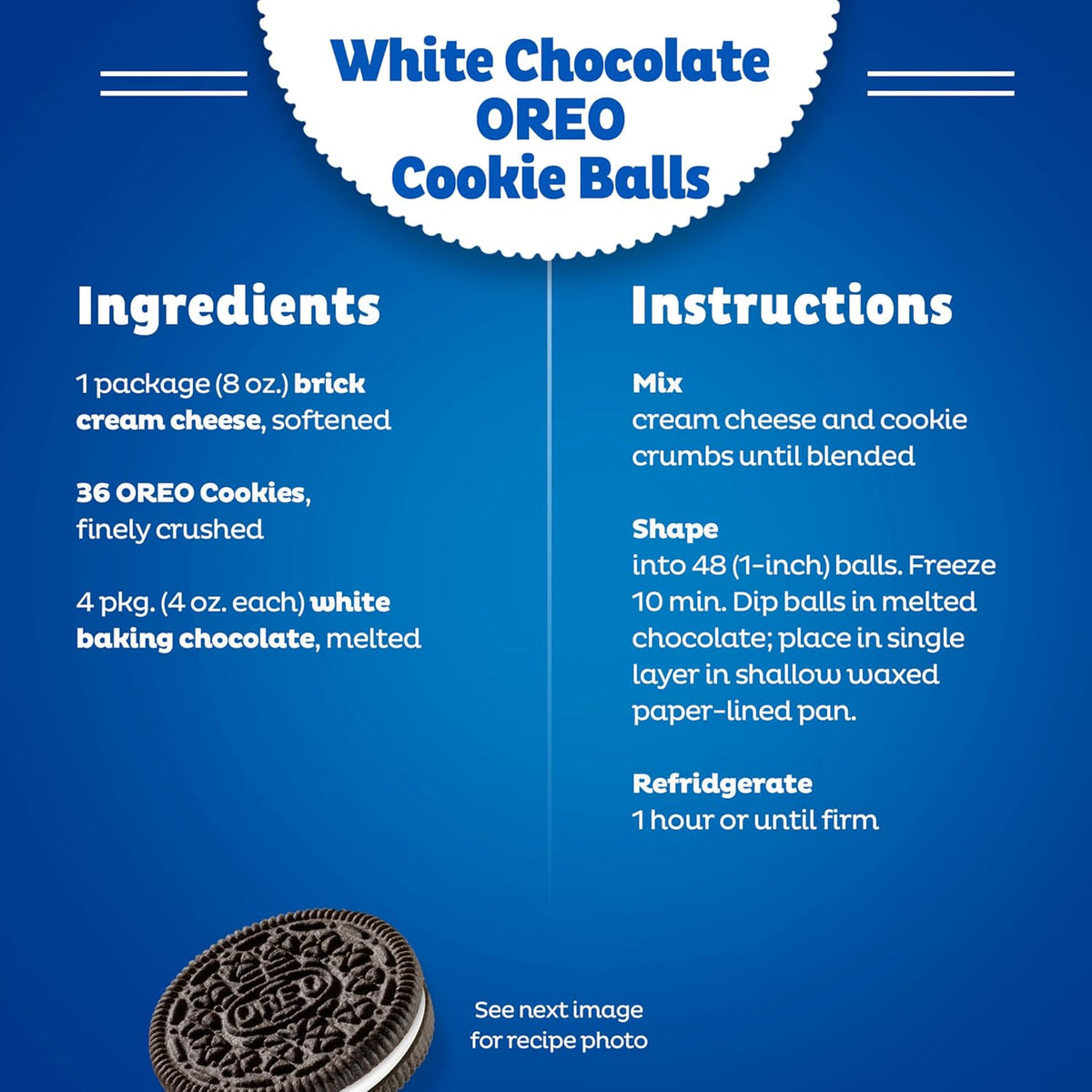 OREO Chocolate Sandwich Cookies, Bulk 3-Pack – Camping and Picnic Dessert Pack, On-the-Go Resealable