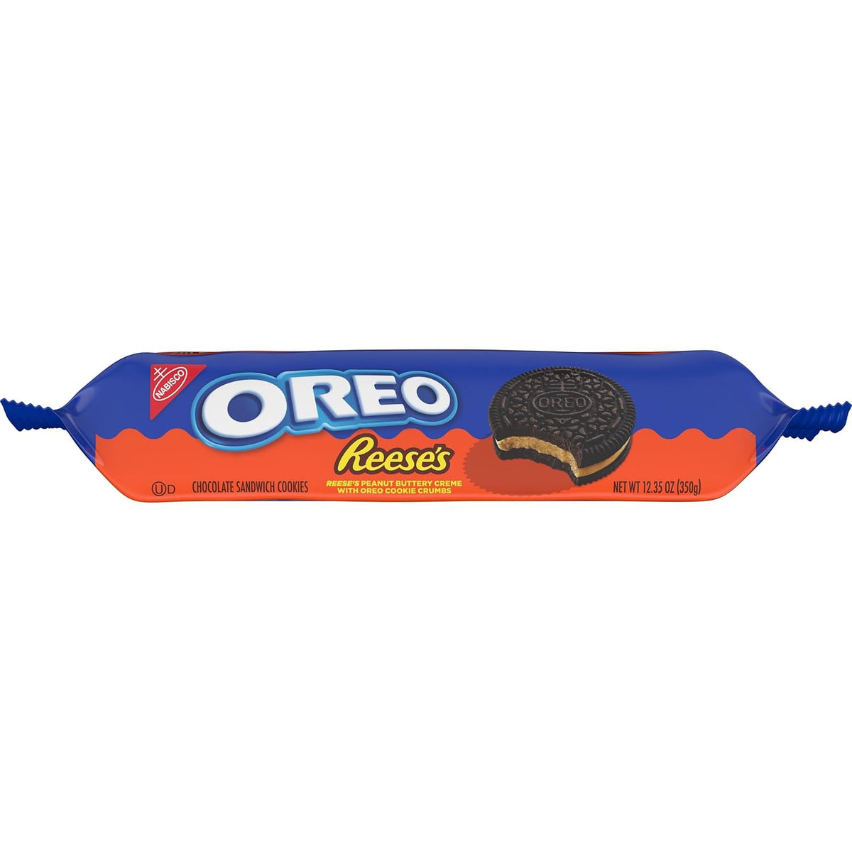 OREO REESE'S Peanut Butter Creme Cookies – Holiday Hostess Gift Snack for Friends and Coworkers, Pack of 2
