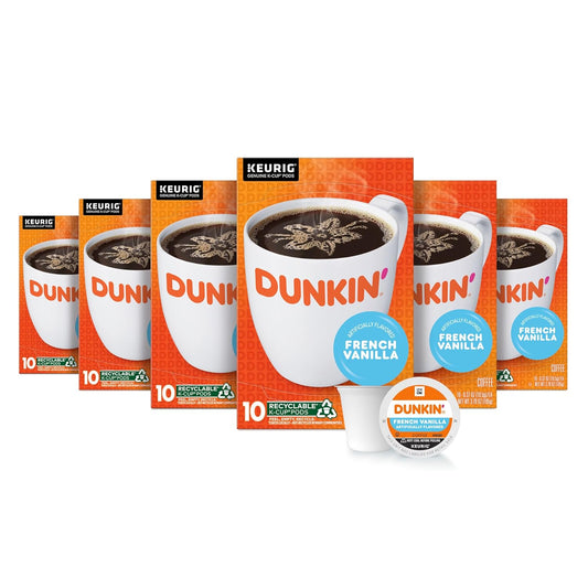 pack of six 10-count boxes (60 k-cup pods total)