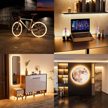 PAUTIX 5V USB COB LED Strip Light – Low Voltage Kids Bedroom Accent Light with No Hot Bulbs