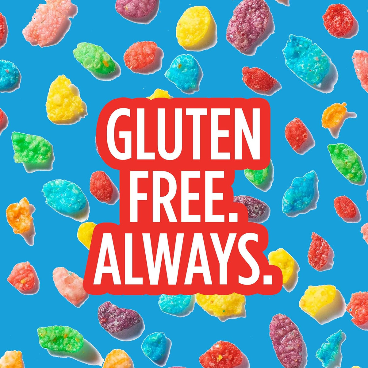 Post Fruity Pebbles Cereal – Ready to Eat Gluten Free Cereal for On the Go Professionals