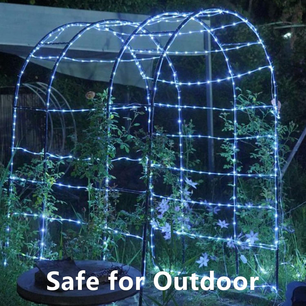 QITONG Solar String Lights – Effortless Solar Powered Ambient Lighting for Small Spaces, 8 Quiet Modes