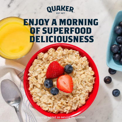 Quaker Immunity Instant Oatmeal – Back to Back Meeting Morning Fuel, Single-Serve Oat Packets for Distraction Free Routines