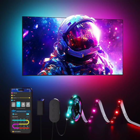 rgbic segmented led strip enabling simultaneous multi-color display on a single run