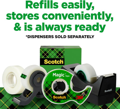 Scotch Magic Tape 6-Roll Bundle as Practical Holiday Gift for Teachers and Office Workers