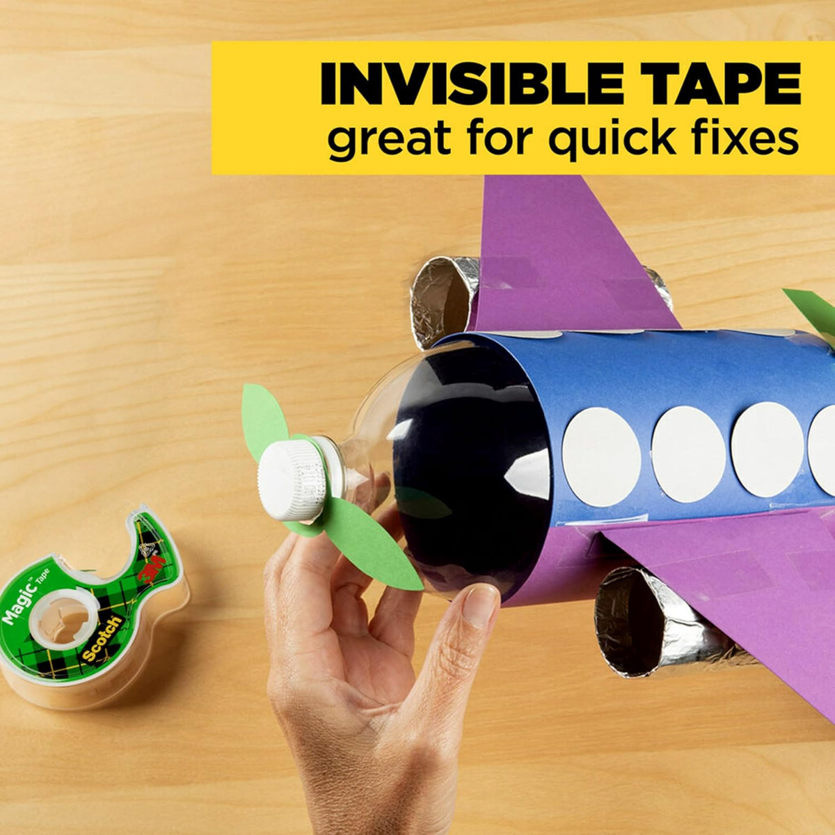 Scotch Magic Tape 6-Roll Bundle as Practical Holiday Gift for Teachers and Office Workers