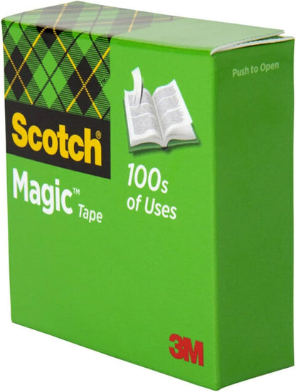 Scotch Magic Tape 6-Roll Bundle as Practical Holiday Gift for Teachers and Office Workers
