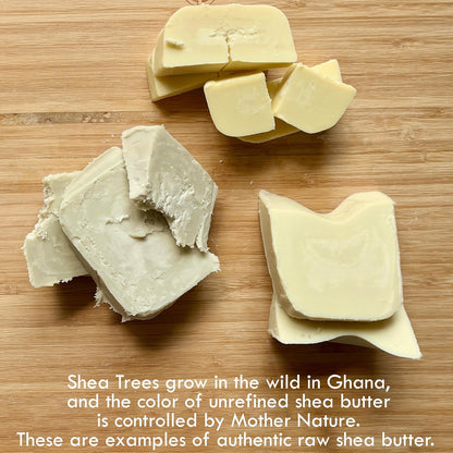 SheaYaki – Unscented Shea Butter Block | Toddler Hair Detangler and Body Balm for Curly, Kinky Hair