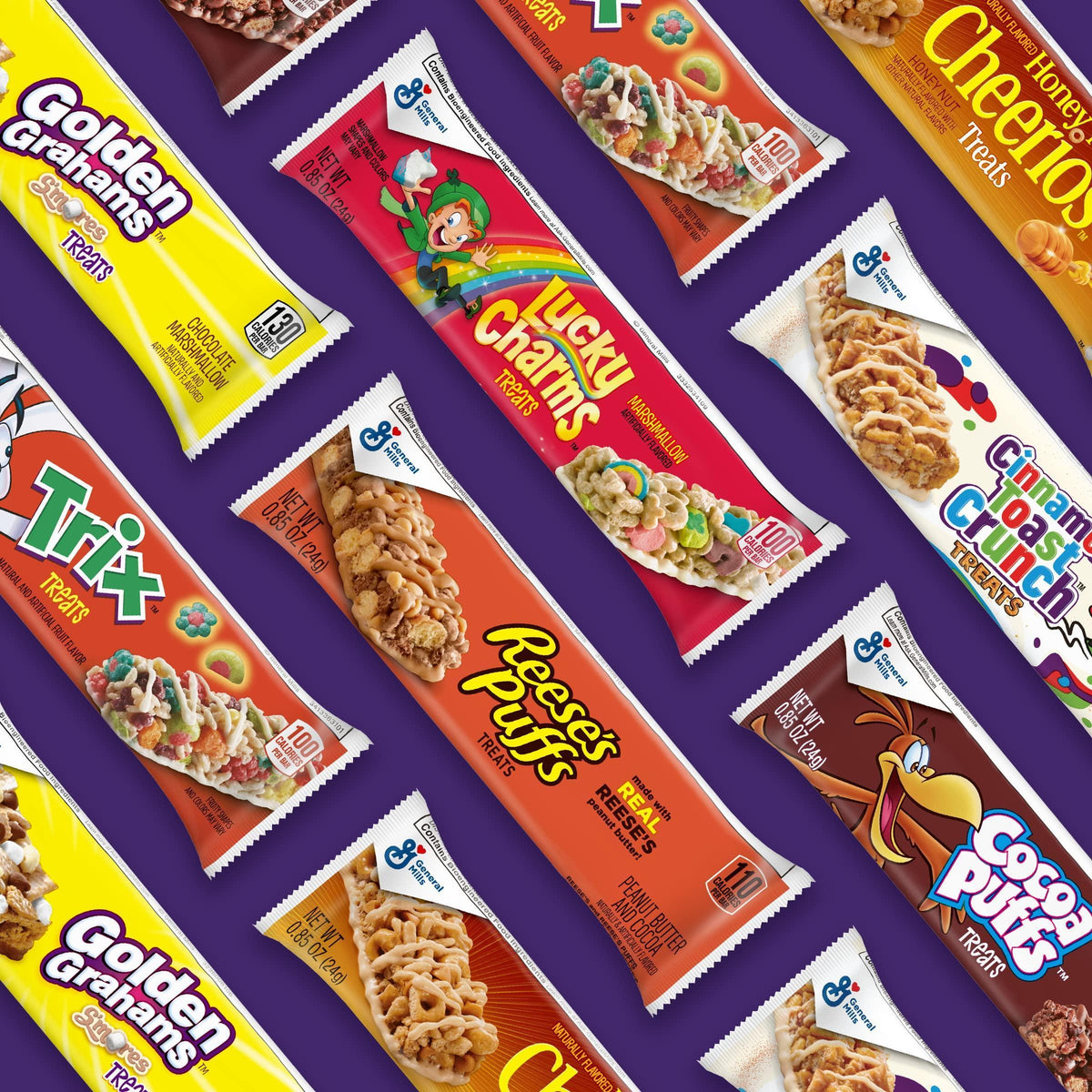 soft, chewy bar form of reese's puffs cereal flavor
