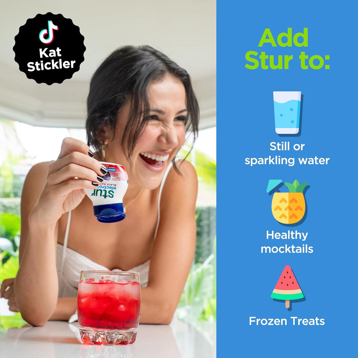 Stur Electrolyte Water Enhancer – Thoughtful Health-Conscious Gift for Her, Multi-Flavor Variety Pack