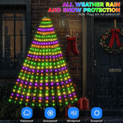 Surplife Smart Christmas Tree Lights – Thoughtful Holiday Gift for Mom Who Loves Decorating, 7.5Ft App-Controlled 30+ Modes