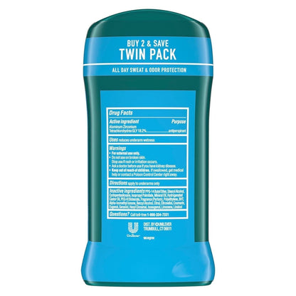 sweat block feature for active, high-output days