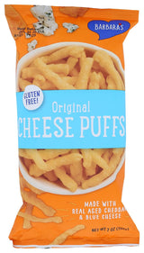 Barbara's Bakery Original Cheese Puffs 7 oz – Clean-Label Snack for Uncluttered Homes