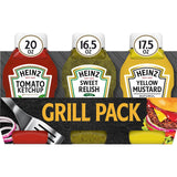 Heinz Minimalist Condiment Set – One Box, Three Everyday Heinz Squeeze Bottles for Burgers and Dogs