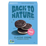 Back to Nature Classic Creme Sandwich Cookies - Uncluttered Pantry Pick, Classic Sandwich Cookies with Nothing Artificial Added