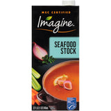 Imagine Seafood Stock 32 oz – Shelf-Stable Seafood Broth for Wholesome Everyday Recipes