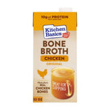 Kitchen Basics Chicken Bone Broth for Busy Kitchen Workflow, Convenient Single-Serving Broth