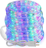 Brizled Connectable Rope Lights Up to 3240 LEDs – Heavy-Duty Outdoor Tube Lights for Roofline, Driveway, and Yard Coverage