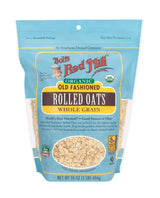Bob's Red Mill Organic Oats – Versatile Dry Staple for Campsite Cooking and Snacks