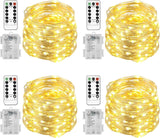 Homemory 20ft Fairy Lights with CR2 Batteries Included – Ready-to-Gift Present for Crafters and DIY Lovers, Indoor and Outdoor
