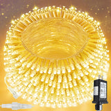 Lumify Warm White LED String Lights 66ft with Memory Function – Soft Glow Decor for Apartment Living Space and Studio Loft