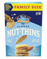 Blue Diamond Almonds Nut-Thins Hint of Sea Salt – Housewarming Present for New Home Pantries