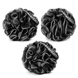 AmazerBath Bath Sponge Trio – Less-Is-More Shower Tool with Quick-Dry Storage for Small Spaces