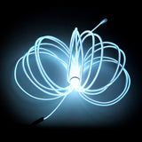 MaxLax EL Wire — Outdoor Event Decor, Cuttable Battery Powered Light for Festivals and Parades