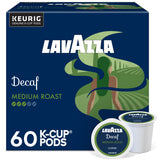 Lavazza Decaf Single-Serve Pods – Versatile Kosher Decaf for Dining Area and Guest Room Hosting, 88-Count