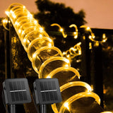 Brightown Solar Fairy Lights – Holiday & Valentine's Day Gift, IP65 Waterproof Outdoor Rope Lights in Gift-Ready Pack