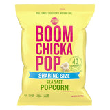 Angie's BOOMCHICKAPOP Sea Salt Popcorn – Safe Birthday Party Bowl for Children, 6.7 oz