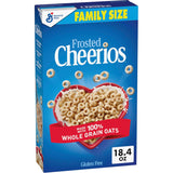 Frosted Cheerios 12 Vitamins and Minerals Cereal – Wholesome Snack for Gym Bags and Office Desks, 18.4 oz