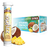 Zipfizz Daily Energy Tubes – Mindful Self-Care Stack, Clean 100mg Caffeine for Calm Sustained Alertness