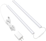 JUSJUBR USB LED Light Bar – Peel-and-Stick Wire-Free Lighting for Streamlined Apartment Kitchens