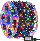 FUNPENY Warm White Fairy Lights – Christmas Gift for Friends, Family & Hosts, 8 Mode 500 LED String Lights on Storage Reel