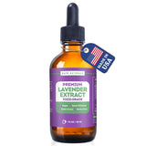 Kate Naturals Lavender Extract for Drinks and Desserts – Beautiful Presentation Gift for Mom, Home Bar and Baking Pantry Staple