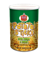 Better Made Potato Sticks 5oz Canister - Wholesome Gluten-Free Shoestring Snack for Clean Eating Goals and Pantry Wellness