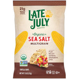 Late July Organic Sea Salt Multigrain Tortilla Chips – Non-GMO Family Pantry Chip for Lunchbox and Snack Drawer