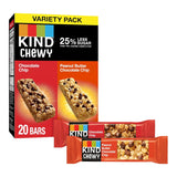 KIND Chewy Granola Bars, Pantry Staple Snack for Low Sugar Diets, 20 Count Gluten Free Bars