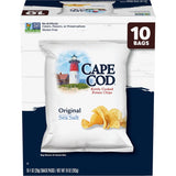 Cape Cod Original Kettle Cooked Chips – Single-Serve 1oz Bags for Back-to-School Lunch Packing, Non-GMO