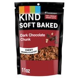 KIND Soft Baked Granola Dark Chocolate Chunk – Pantry Staple for After-School Snacking, 7g Fiber