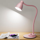 BOHON Designer Desk Lamp in Pink and Teal – Premium Metal Build with Adjustable Warm to White Light