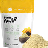Kate Naturals Sunflower Lecithin Powder – Holistic Baking Companion for Gluten-Free Loaves and Restorative Routines