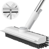 [Brand] Neutral-Tone 3-in-1 Scrubber in White and Gray – Effortless Cleaning Tool for Clutter-Free Homes