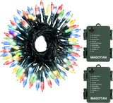 [Brand] 50 LED String Lights – Family-Friendly Kids Room Lighting, 8 Modes Auto Timer