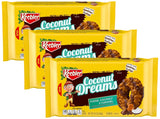 Keebler Coconut Fudge Cookies Soft-Baked Treat for Lunchboxes and Playdates, Pack of 3