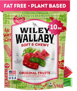 Wiley Wallaby Licorice 10 oz Soft Chewy Australian Candy Twists – Guilt-Free Vegan Snack for Midday Self-Care